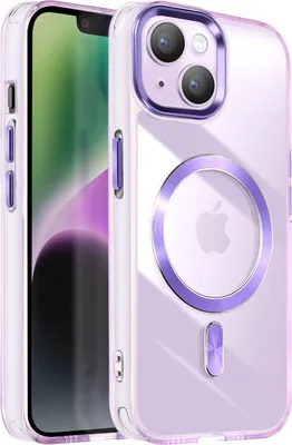 Produktbild von Avizar, MagSafe Hülle für Apple iPhone 13 / 14 Cristal Color, Violett