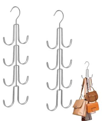 Produktbild von Handtuchhalter-Aufbewahrungssystem mit 4-stöckigem Organizer für den Schrank