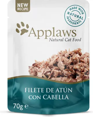 Image de Applaws Cat On Tuna Filet Makerker Jelly 16X70Gr