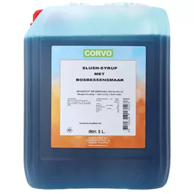 Produktbild von Vorselaars - Slushsiroop - Bosbessen - 5 Liter