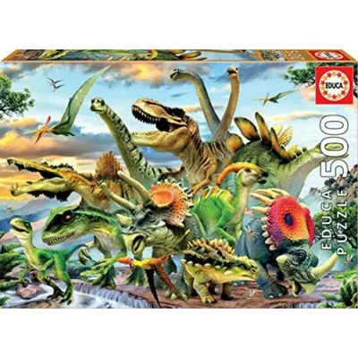Obrázek produktu pro Educa Puzzle.  Dinosaui 500 dlk