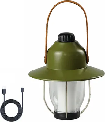 Obrázek produktu pro Kempinkové světlo, přenosná kempinková LED svítilna, vodotěsná noční lampa, podporuje 3 barvy a plynulé stmívání pro kempinkový stan, turistiku, rybaření