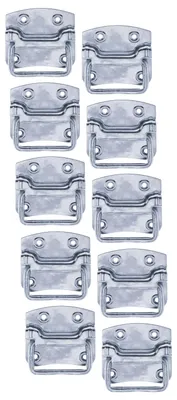 Produktbild von Alberts 824099 Kistengriff, galvanisch blau verzinkt, 80 x 74 mm, 10er Set