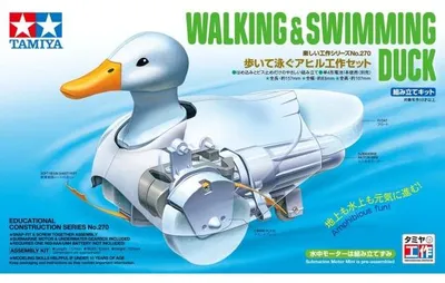 Produktbild von Tamiya 300070270 - 1:10 Lehrkasten Ente schwimmenend/gehend - Neu