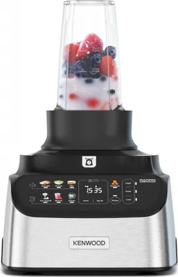 Produktbild von Kenwood FDM73.850SS, 3 l, Grau, Tasten, Schlagen, Mischung, Kotelett, Schneiden, Kneten, Mixen, Rührer, 1 m, 0,5 l