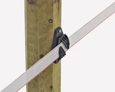 Produktbild von 60 Stück Breitbandisolator schwarz 40mm für Weidezaun