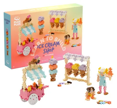 Obrázek produktu pro Plus-Plus 4351, 5 rok/roky, Ice cream shop, 220 kusů, Plast