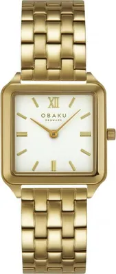 Obrázok produktu pre Zlaté hodinky Obaku Denmark V309LXGWSG