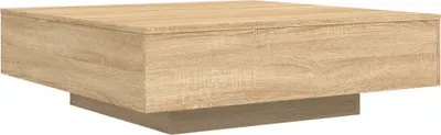Zdjęcie produktu dla vidaXL Stolik kawowy dąb sonoma 100x100x31 cm materiał drewnopochodny