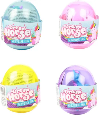 Image de Cheval de rêve licorne en œuf avec autocollants