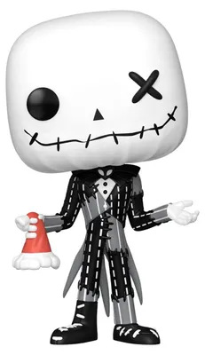 Zdjęcie produktu dla Disney The Nightmare Before Christmas Funko POP! PVC Sammelfigur - Jack Skellington (Patchwork) (1633)