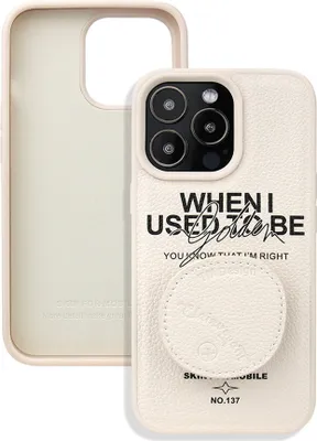 Immagine prodotto di Custodia per Iphone 14 Pro Max / 13 Custodia posteriore antiurto con supporto bianco per iPhone14pro