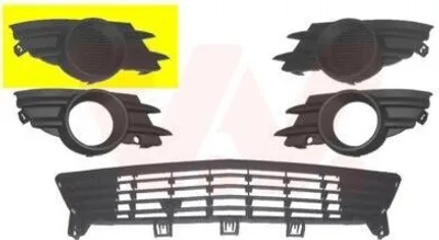 Image de VAN Wezel | Grille d'aération, pare-chocs (3782592) adaptable sur Opel