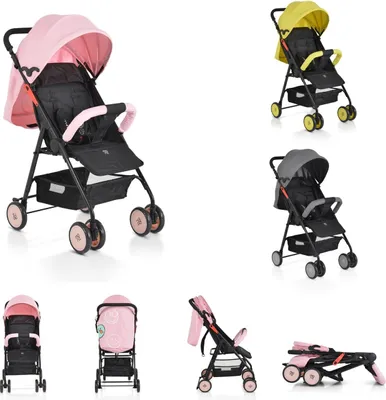 Produktbild von Moni Capri Pink Kinderwagen 110845