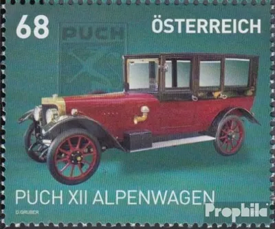 Produktbild von Briefmarken Österreich 2017 Mi 3344 (kompl.Ausg.) gestempelt Autos