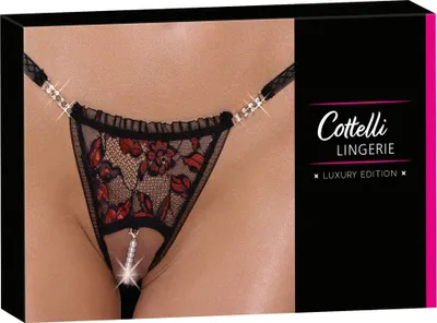 Image de Cottelli LINGERIE - Rio ouvert Perle S/M