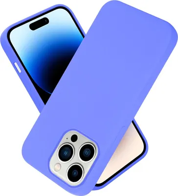 Produktbild von Cadorabo Schutzhülle für Apple iPhone 14 PRO Hülle in Lila Handyhülle Case Cover TPU Etui