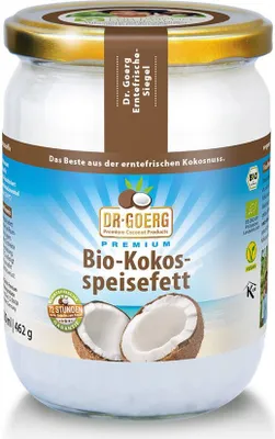 Produktbild von Dr. Goerg Premium -Kokosspeisefett 0% - 500ml