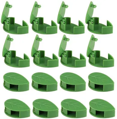 Produktbild von Selbstklebende Pflanzhilfen 100er Pack - Wandkletterpflanzenhilfen - Pflanzsteine - Pflanzstützen