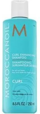 A product shot of a bottle of Moroccanoil Curl Enhancing Shampoo.