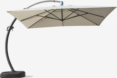 Immagine prodotto di Ombrellone grande da giardino 3,5 m quadrato con palo in alluminio anti UV Copenaghen