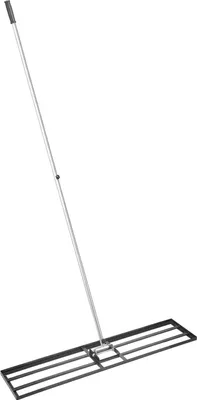 Zdjęcie produktu dla Niwelator do trawnika 122x25cm z trzonkiem stalowy regulowany
