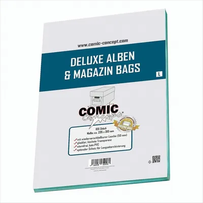 Produktbild von Comic Concept Deluxe Alben/Magazine Bags L(100ct.)