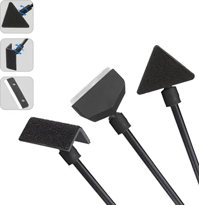 Produktbild von Aquarium Reinigungsset 3-in-1, 35,6 cm Stab, Algenkratzer mit Wechselklinge, Bürsten für Aquariumreinigung