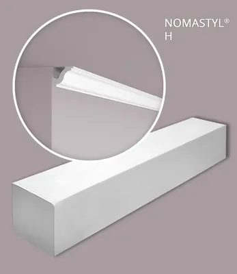 Produktbild von NMC H-box-10 NOMASTYL Eckleisten 1 Karton SET mit 10 Stuckleisten | 20 m