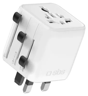 Image de SBS Adaptateur universel avec fiches internationales 2500W