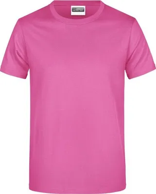 Produktbild von Promo-T Man 180 Klassisches T-Shirt pink, Gr. L