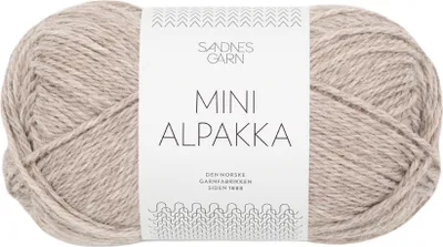 Produktbild von Sandnes Mini Alpakka 50g Grau Beige 2650