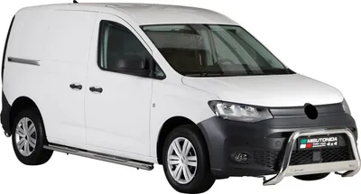 Produktbild von Edelstahl Seitenschweller Schwellerrohre für VW Caddy 2021-2025 Edelstahl Silber