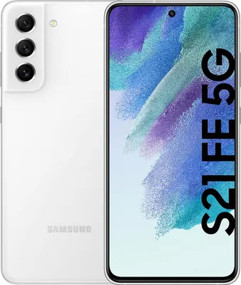 Produktbild von Samsung Galaxy S21 FE 5G SM-G990B, 16,3 cm (6.4"), 8 GB, 256 GB, 12 MP, Android 11, Weiß