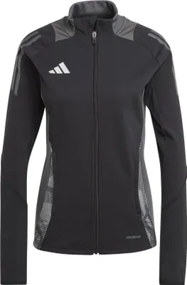 Imagen del producto de Chaqueta de entrenamiento adidas Tiro 24 Competition, talla L (mujer), color /verde oscuro