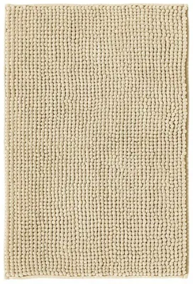 Productafbeelding van Badmat Anti-Slip Chenille Beige 50x80 cm - Super Absorberend