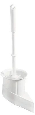 Produktbild von 12x WC-WANDGARNITUR,M.BÜRSTE 6130 WEIß, 115X100X410MM