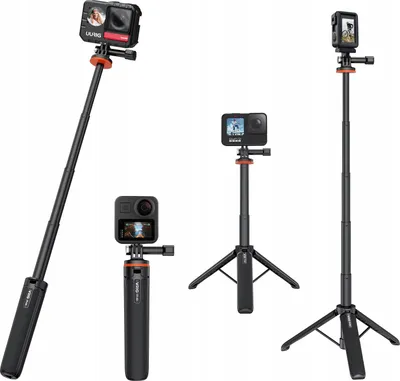 Zdjęcie produktu dla Statyw Monopod Grip do Kamery GoPro SJCAM XIAOMI DJI INSTA360 / 51cm VRIG / TP-08 / A0040