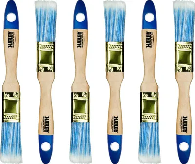 Productafbeelding van Hardy 6-delige set platte penselen, 25 mm, serie 42. Geschikt voor beits, verf en lak