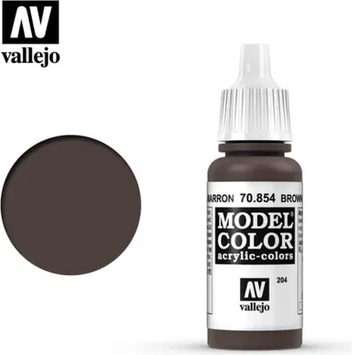 Produktbild von Vallejo 70.854, Braun, Acrylfarbe, Flüssigkeit, 17 ml, 1 Stück(e)