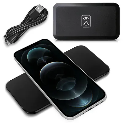 Produktbild von QI Schnell Ladegerät Kabellos Apple iPhone 12 Pro / Max Induktives Laden Charger