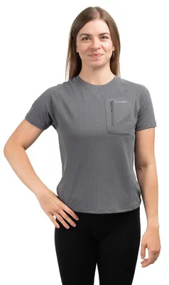 Obrázek produktu pro Dámské trekkingové tričko Naturehike Pocket Round Neck CYY2521FS010, šedé, velikost M