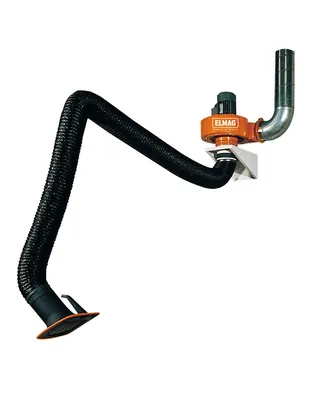 Produktbild von ELMAG Abluftset mit Absaugarm 3m in Schlauchausf. (57527)