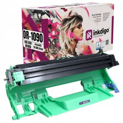 Produktbild von Inkdigo Bildtrommel DR1090 für Brother DCP-1622WE, HL-1222WE, DCP-1623WE, HL-1223WE – Schwarz, 10000 Seiten,