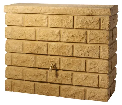 Produktbild von Steilwandregentonne 400 Liter sandbeige