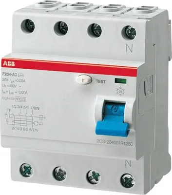 Image de ABB Sace Interrupteur différentiel (F 204A S-40/0,1)