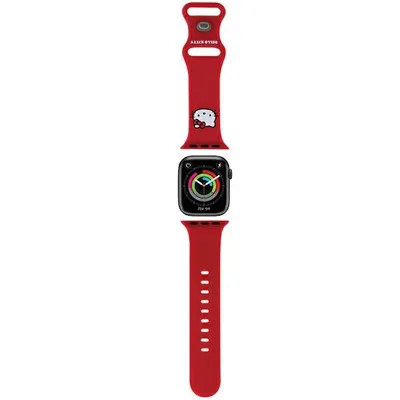 Obrázok produktu pre Hello Kitty Silikónový remienok Kitty Head pre Apple Watch 38/40/41Mm - Červený
