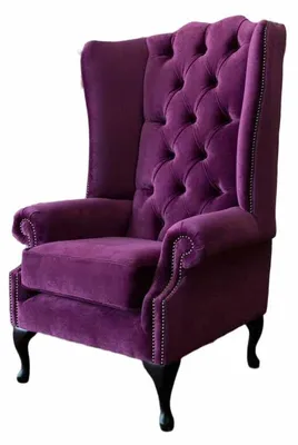 Productafbeelding van Chesterfield design fauteuil, gestoffeerde bank, oorfauteuil, banken, 1-persoons