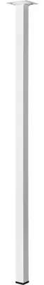 Produktbild von Hettich Tischbein 70 x 2,5 x 2,5 cm Stahl weiß - 1 Stück