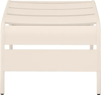 Produktbild von Metallfußhocker - Beige - MIRMANDE von MYLIA